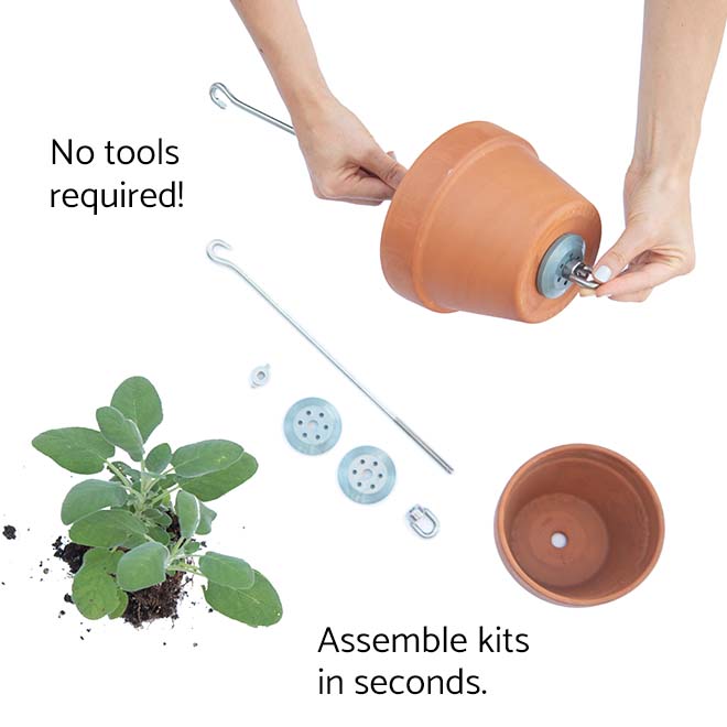 living walls plant hangers